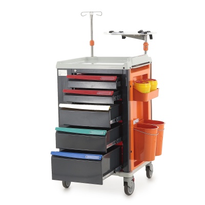 Столик реанимационный, анестезиологический PET02 (ТМ-006АН-00) "Med-Mos" в магазине Склад Медтехники